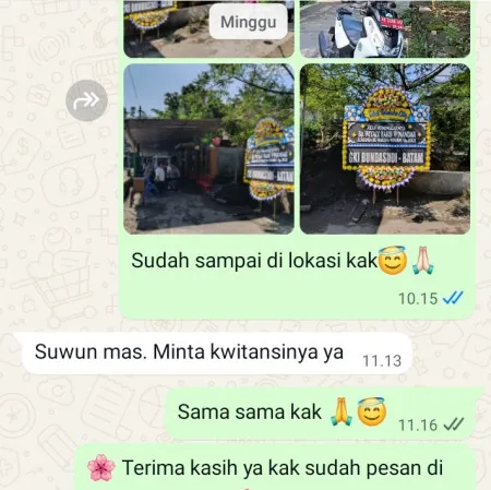 Pengiriman Papan Bunga Duka Grand Wisata